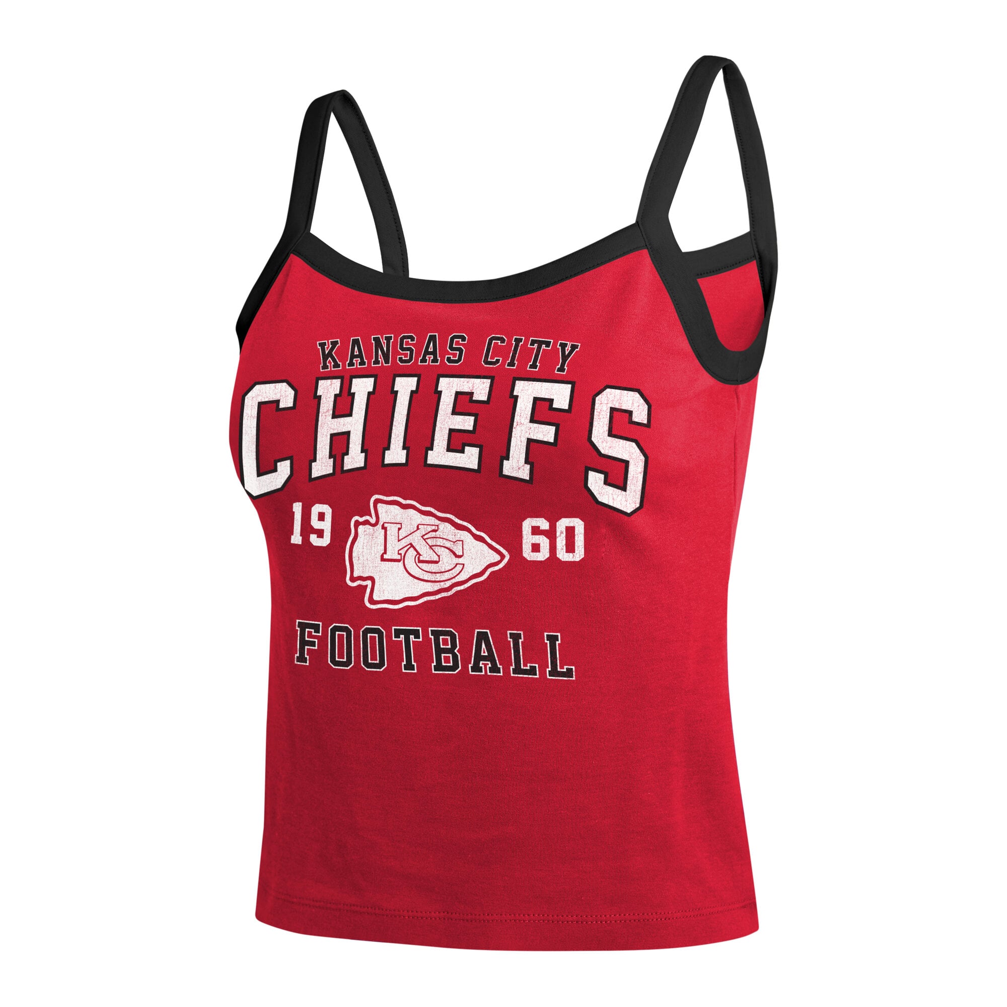 Débardeur à blocs de couleurs rouges Kansas City Chiefs la marque WEAR by Erin Andrews pour femmes