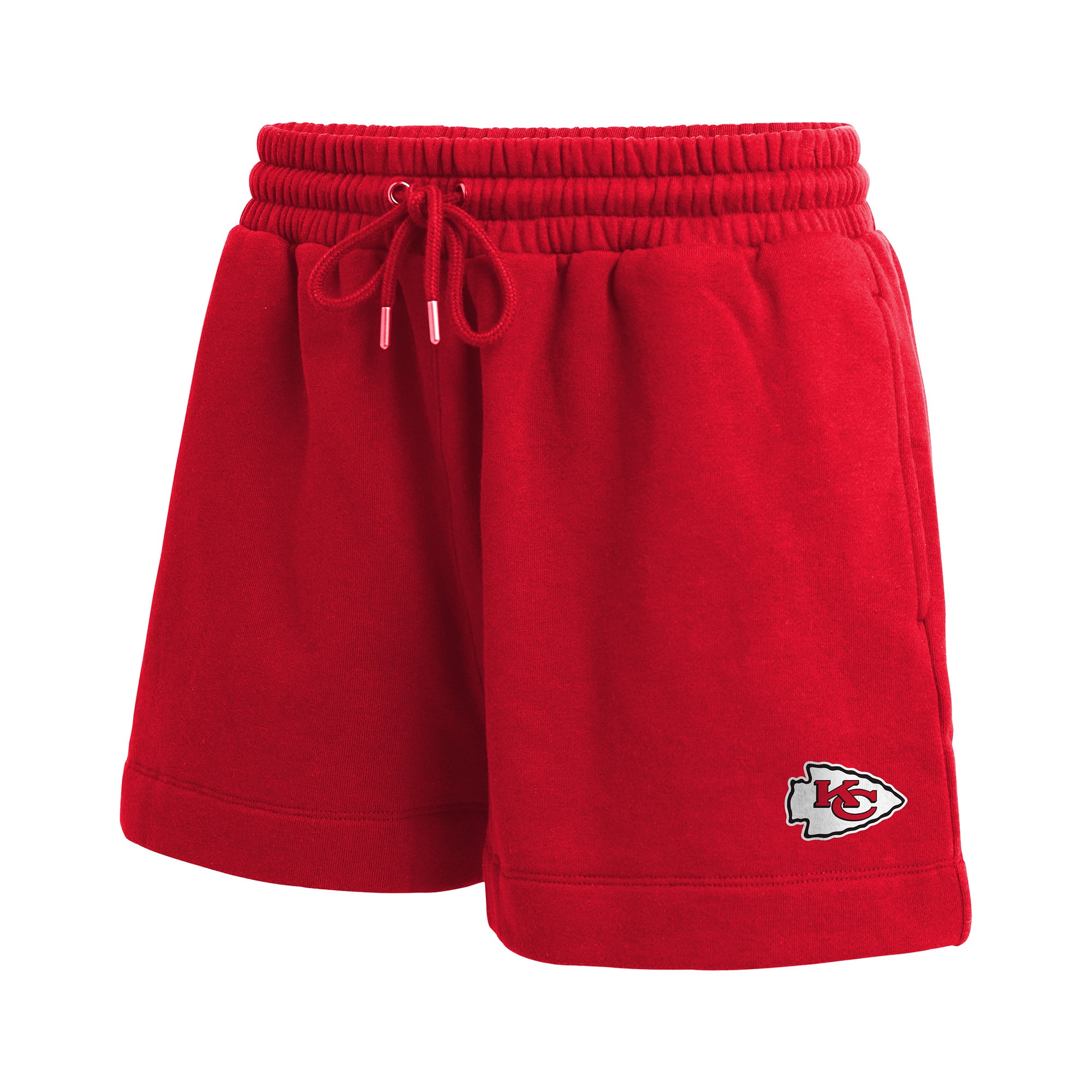 Women's WEAR by Erin Andrews Red Kansas City Chiefs Fleece V-Neck Lounge Set