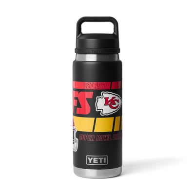 Kansas City Chiefs YETI 26oz. Fandom Rambler Chug Water Bottle