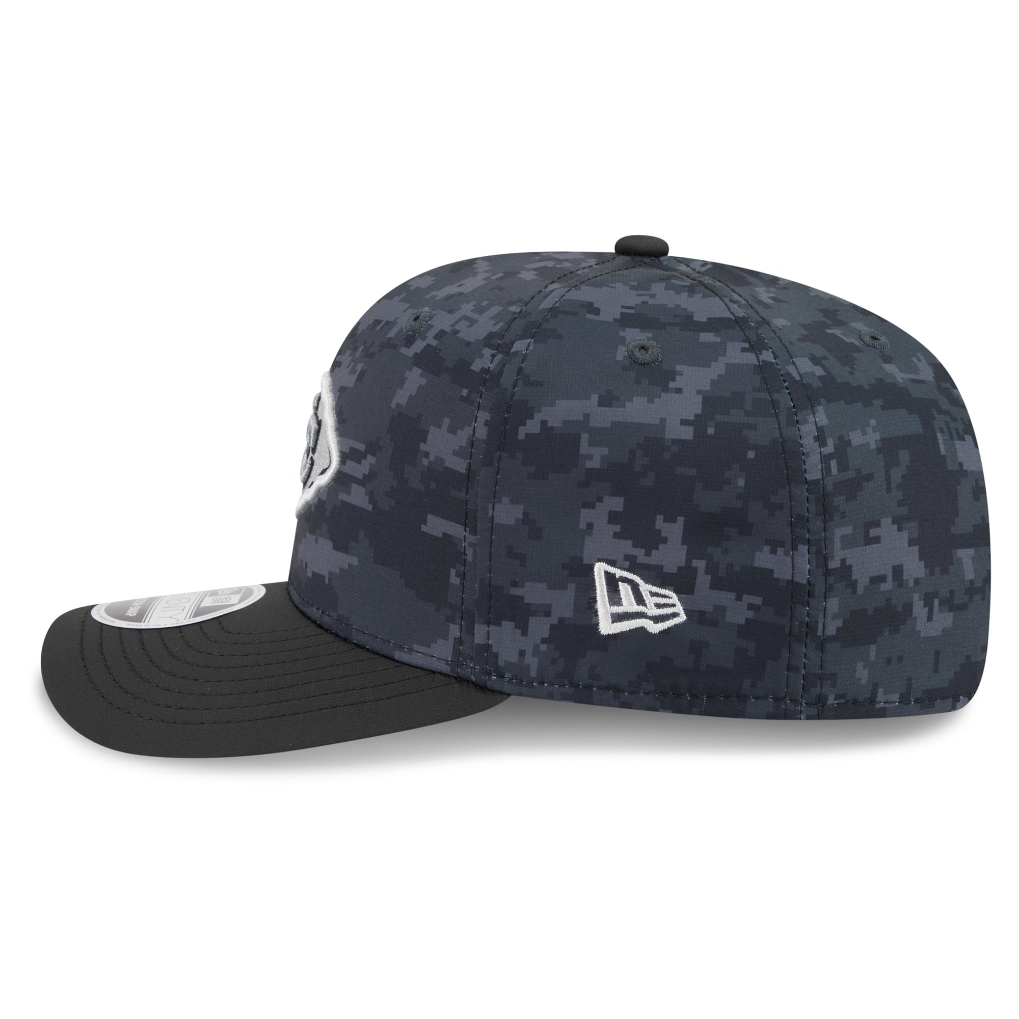 Casquette ajustable New Era noire Kansas City Chiefs 2026 Salute To Service 9SEVENTY pour jeunes