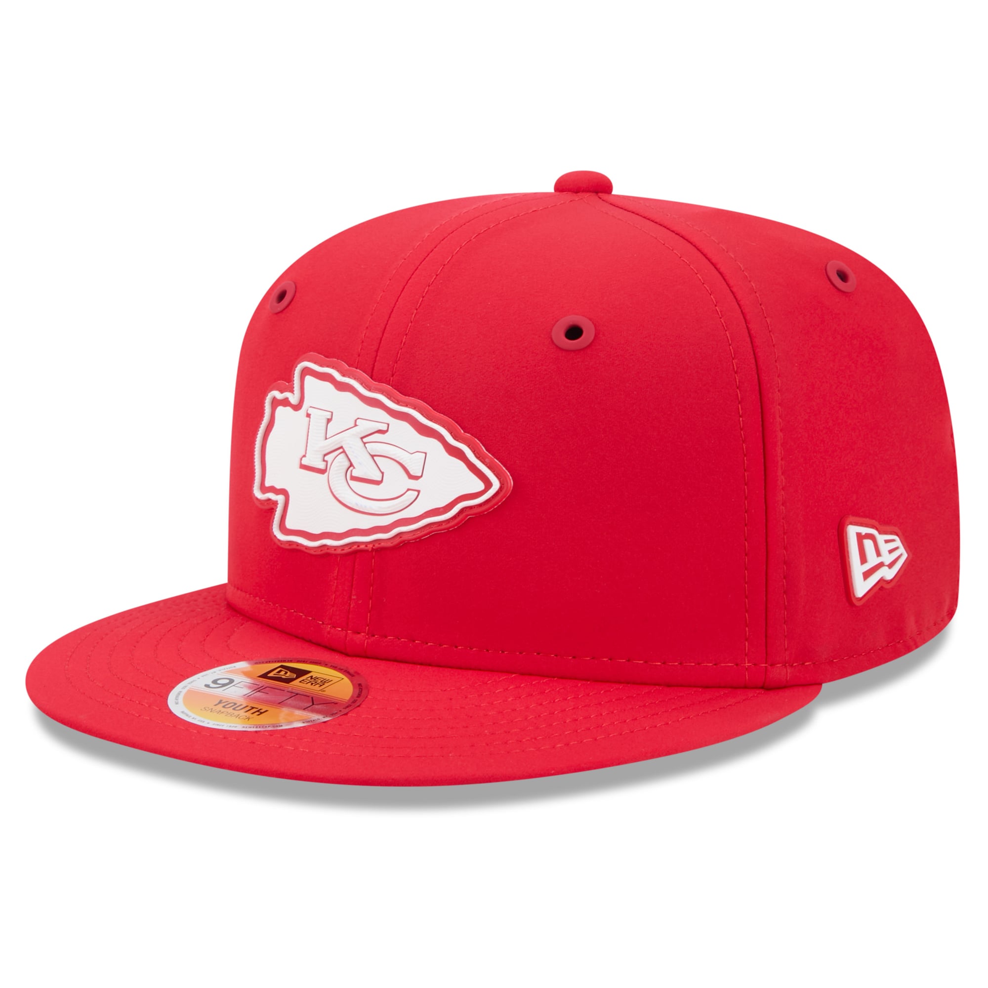 Youth New Era Red Kansas City Chiefs 2026 Sideline 9FIFTY Snapback Hat