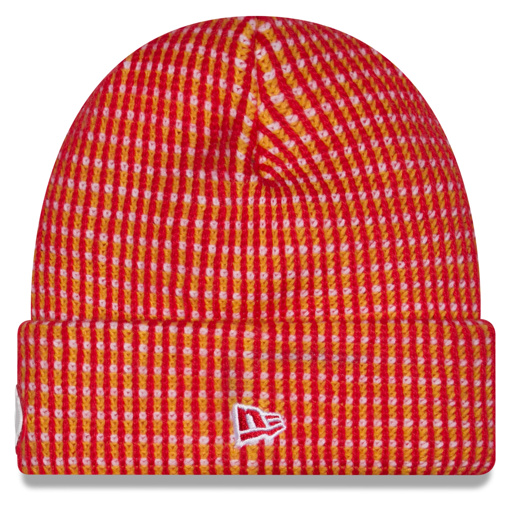 Bonnet à revers New Era rouge Kansas City Chiefs 2026 pour enfant