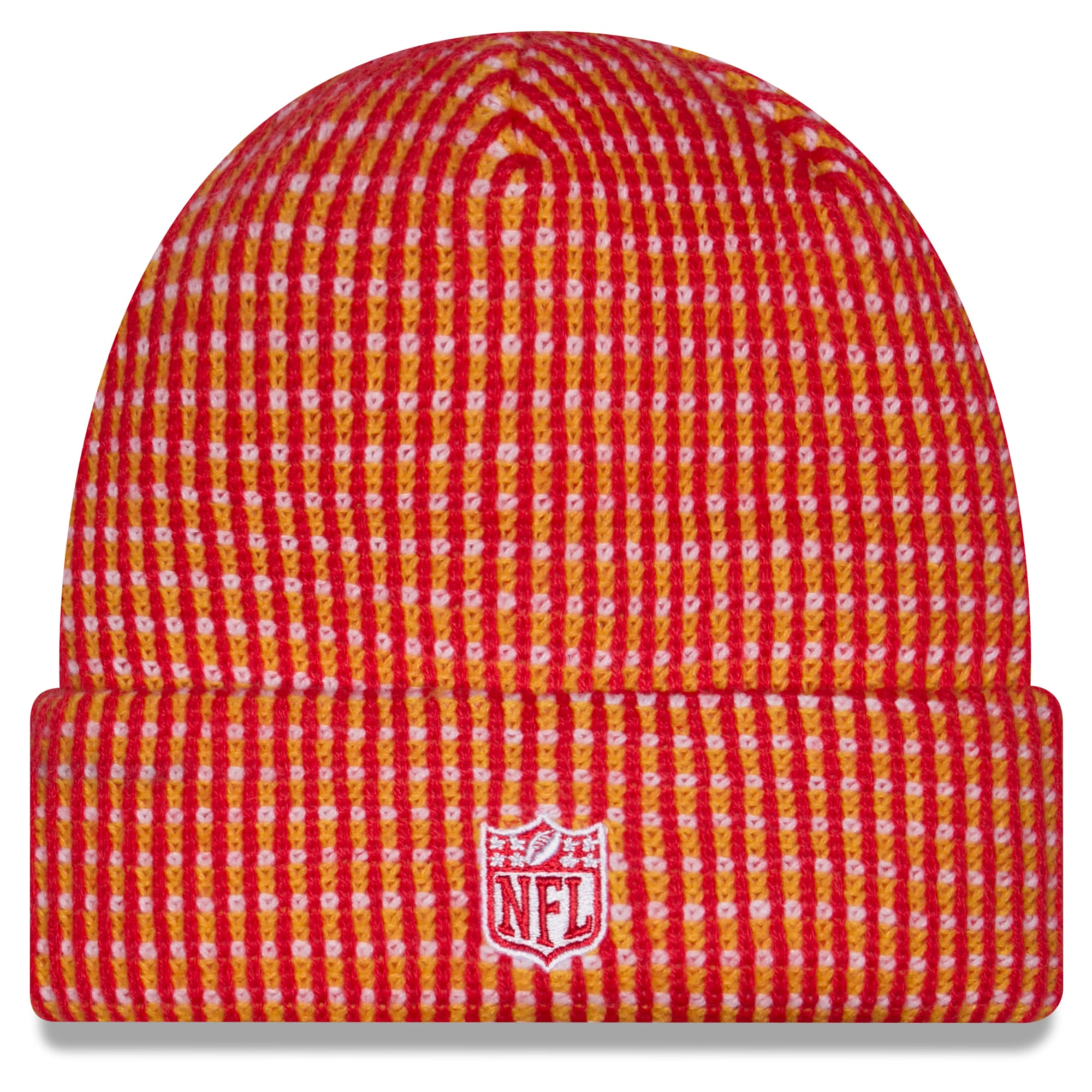 Bonnet à revers New Era rouge Kansas City Chiefs 2026 pour enfant