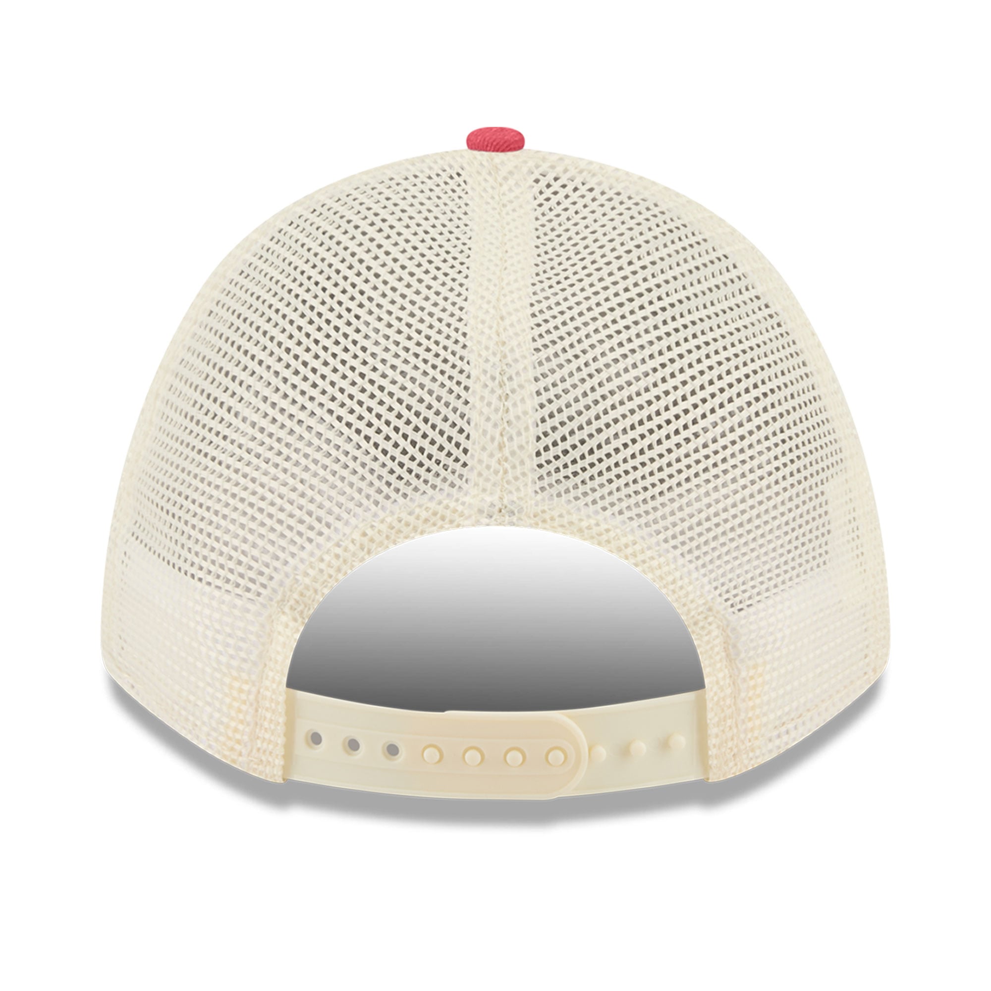Casquette trucker ajustable New Era rouge Kansas City Chiefs 9FORTY pour jeunes, modèle A-Frame M-Crown, pour les fans des Chiefs de Kansas City.