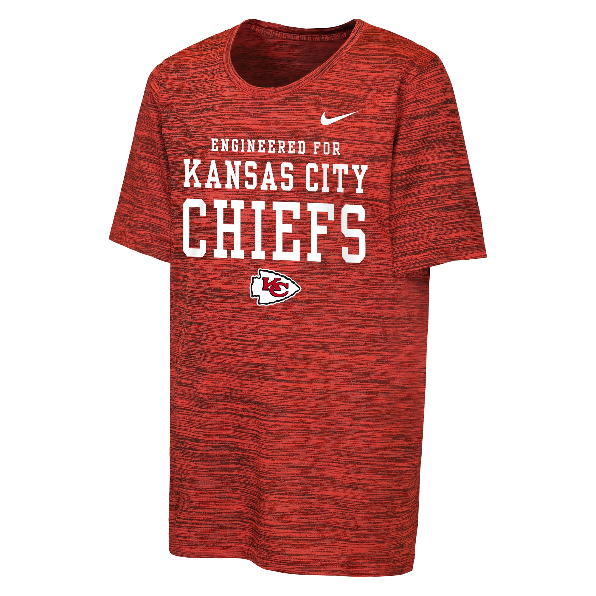 Youth Nike Red Kansas City Chiefs Legend Velocity Dri-FIT T-Shirt