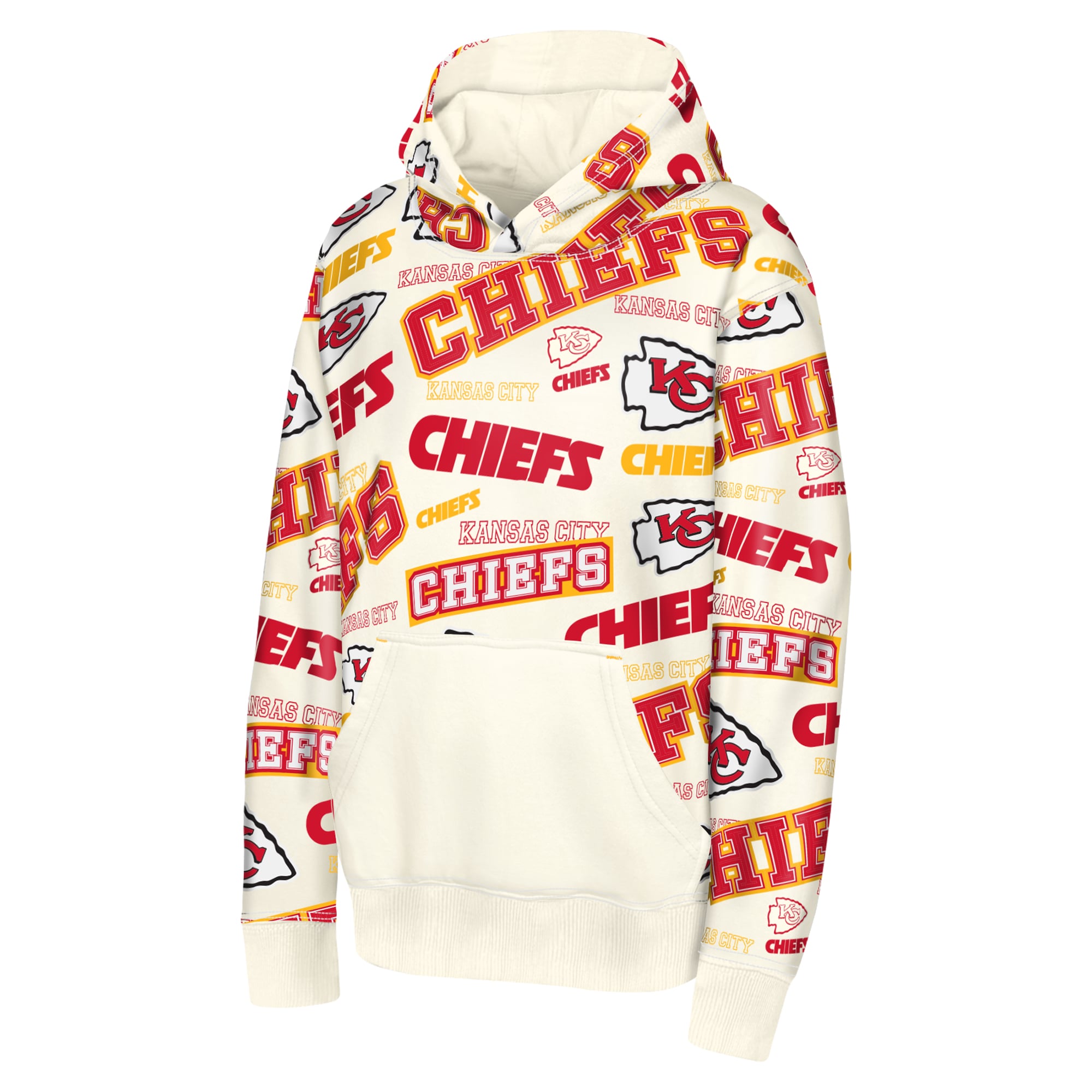 Sweat à capuche Youth Outerstuff Bone Kansas City Chiefs Shake & Bake