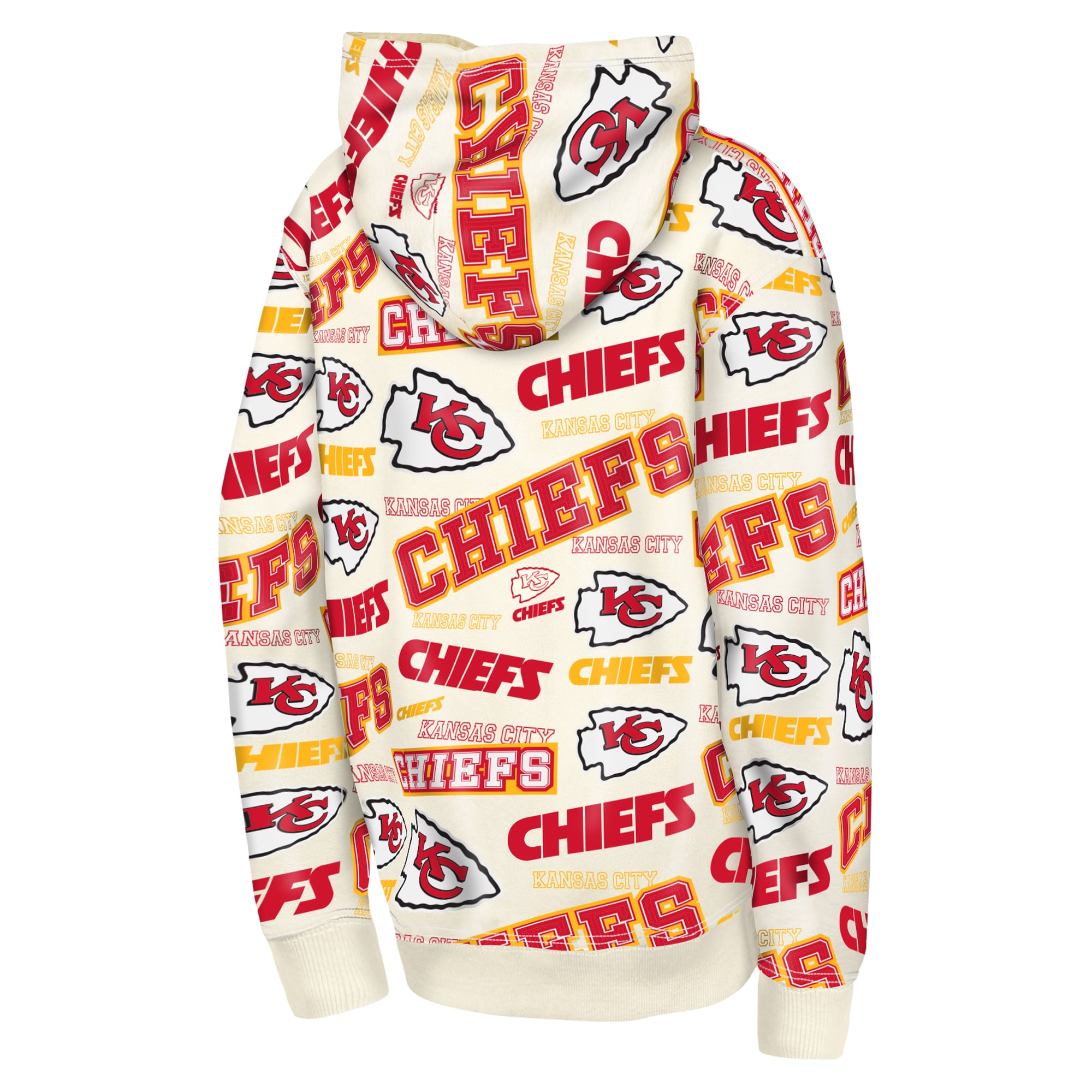 Sweat à capuche Youth Outerstuff Bone Kansas City Chiefs Shake & Bake