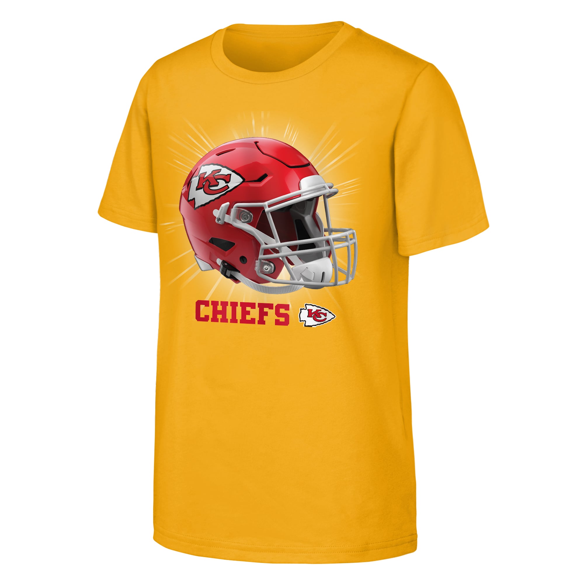 T-shirt Outerstuff Gold pour jeunes, Kansas City Chiefs, mentalité de gagnant