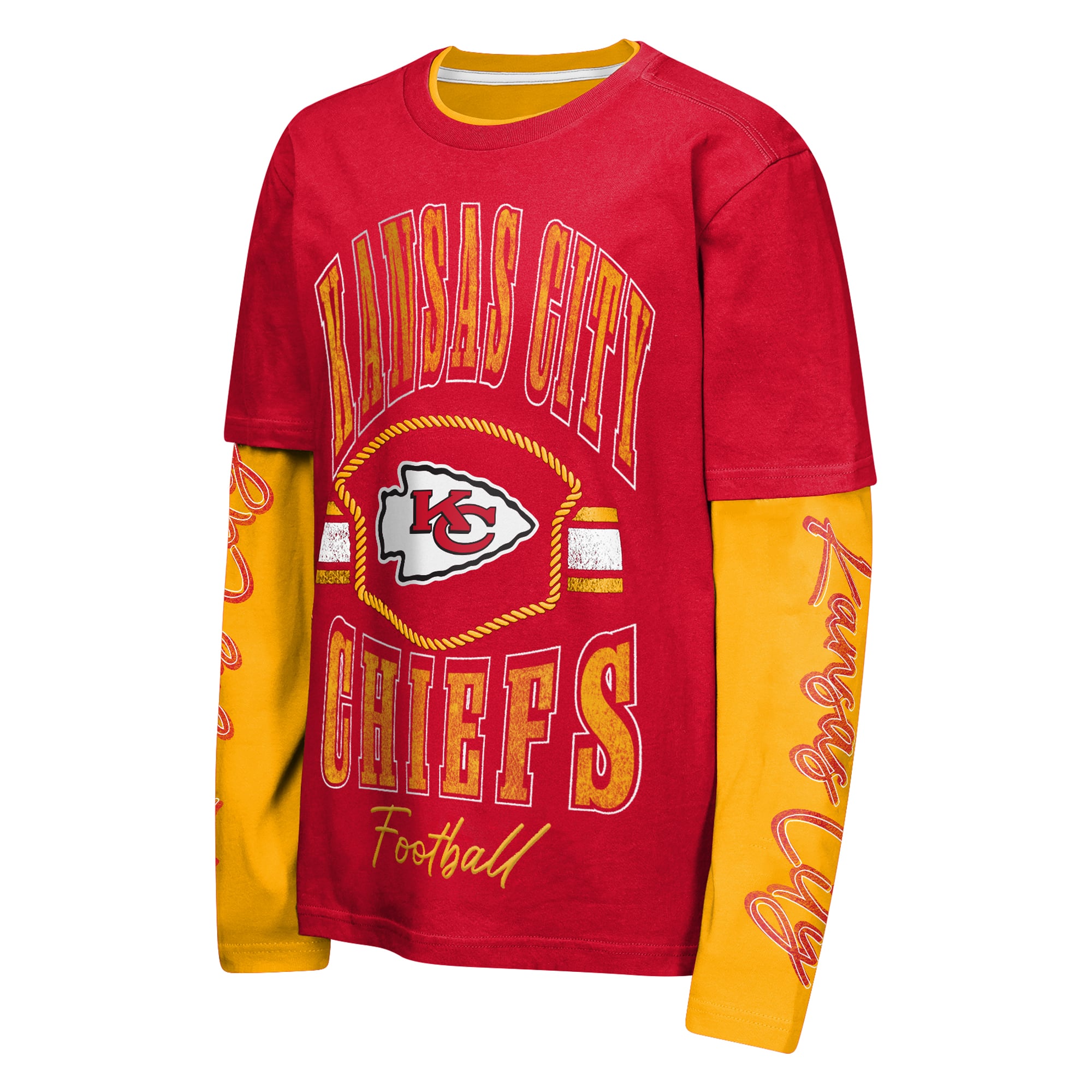 Youth Outerstuff Red Kansas City Chiefs Motion Combo Set