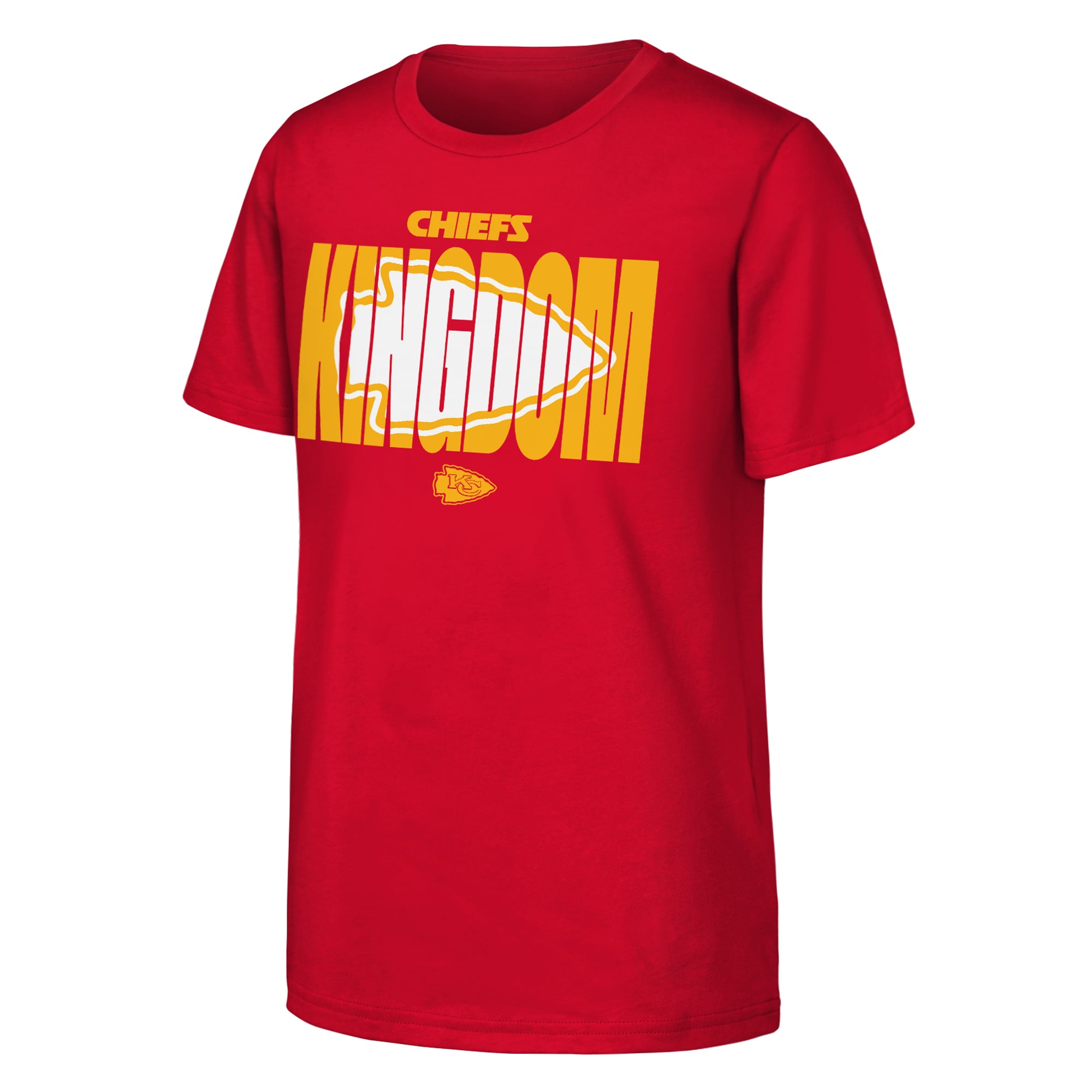 Youth Outerstuff Red Kansas City Chiefs Team Spirit T-Shirt