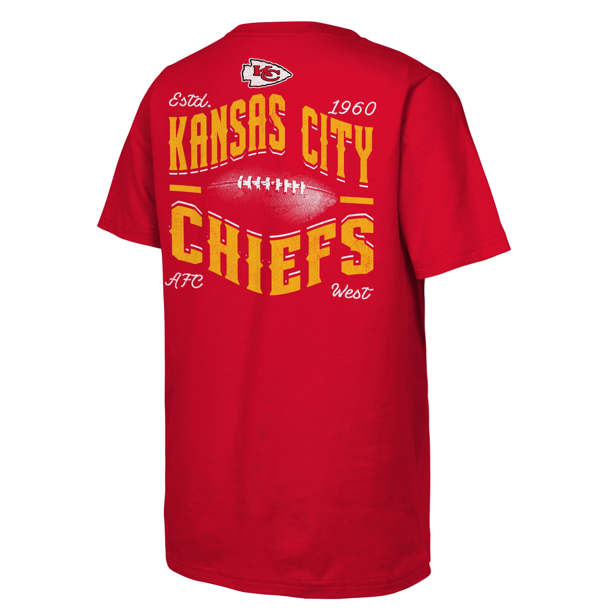 Youth Outerstuff Red Kansas City Chiefs Top Pick T-Shirt