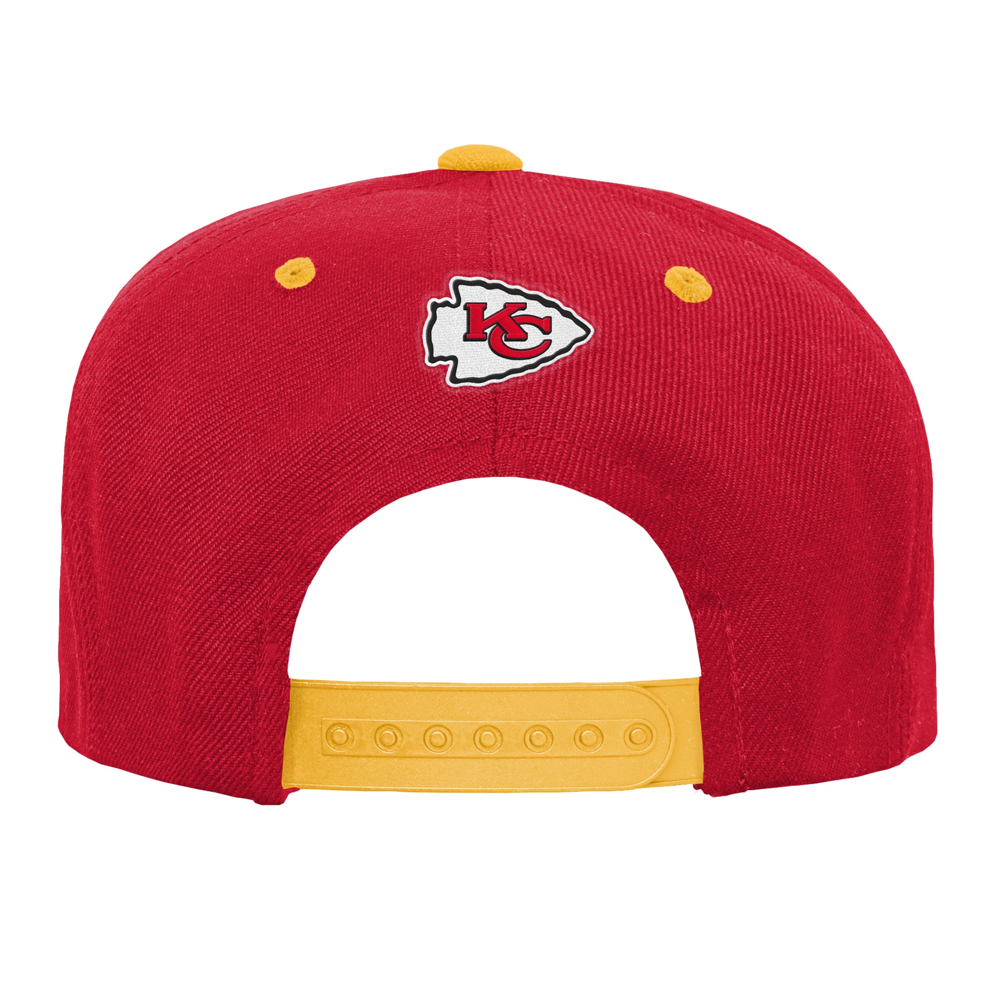 Casquette snapback rouge et or Kansas City Chiefs pour jeunes Outerstuff