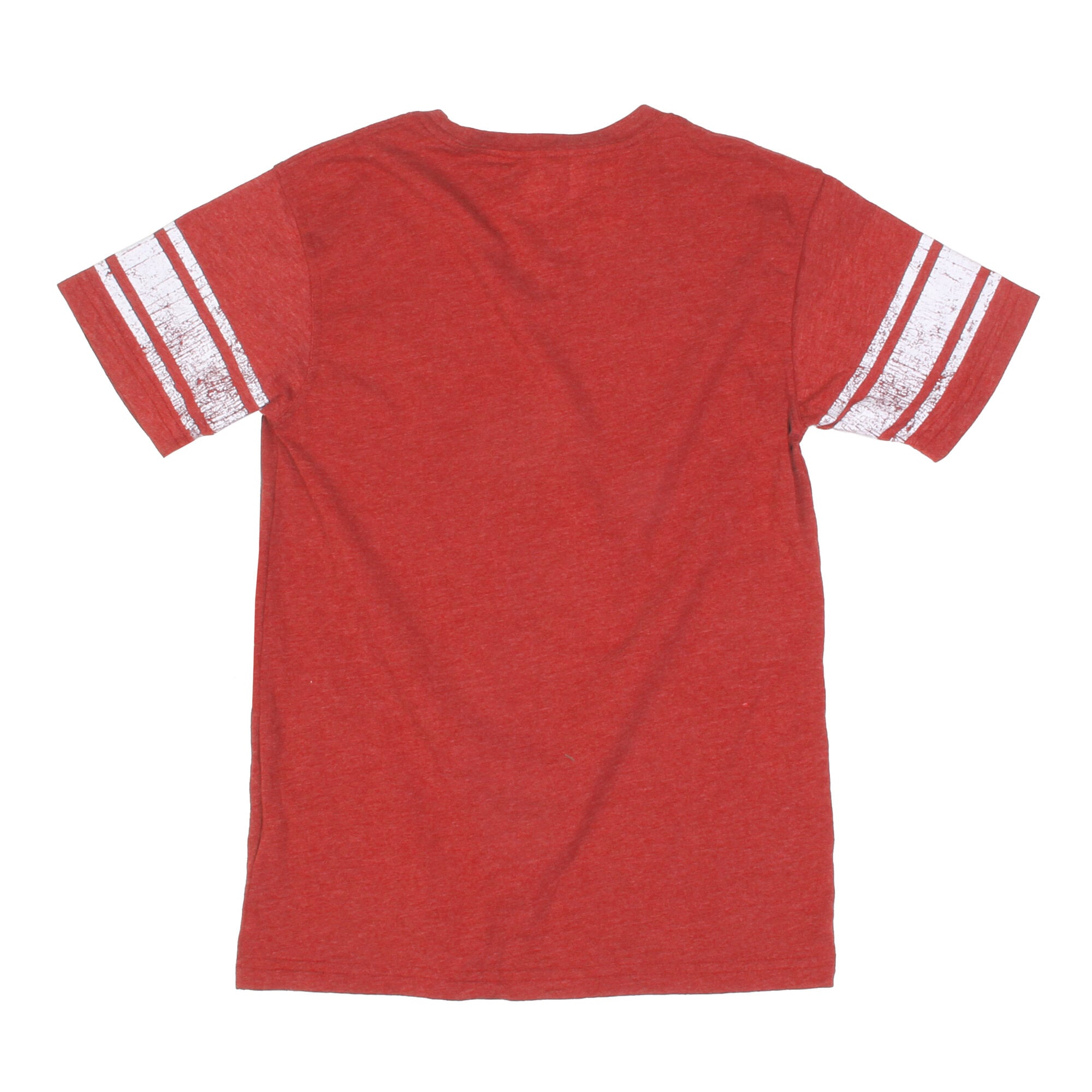 T-shirt de football américain pour jeunes Wes & Willy Red Kansas City Chiefs