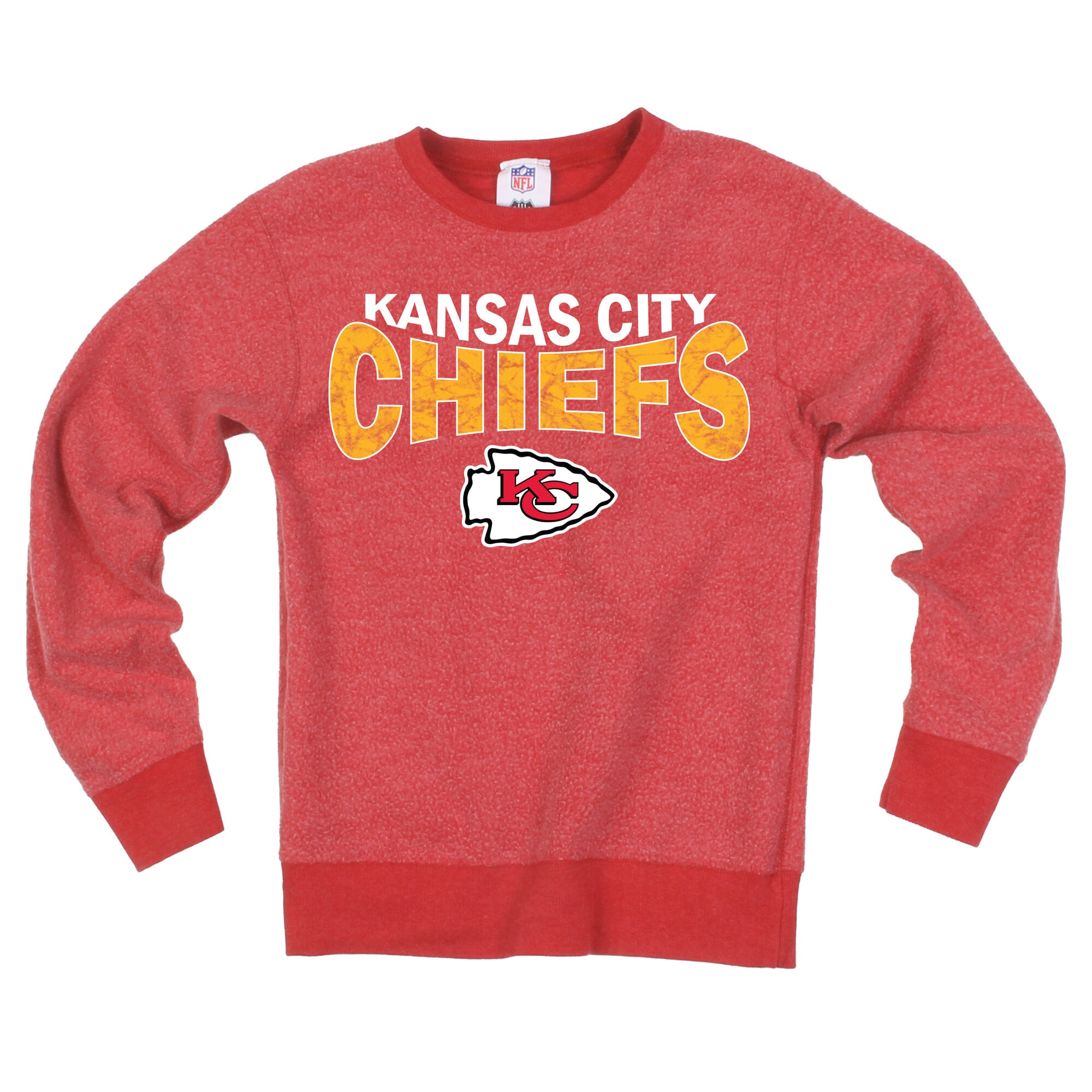 Sweat-shirt réversible en polaire rouge Kansas City Chiefs pour jeunes Wes & Willy