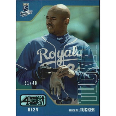 2002 Upper Deck 40-Man Electric Rainbow #307 Michael Tucker
