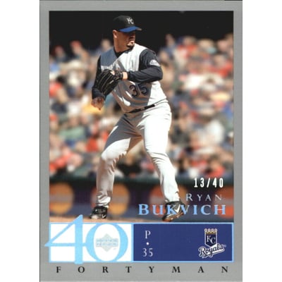 2003 Upper Deck 40-Man Rainbow #248 Ryan Bukvich