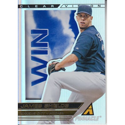 2013 Pinnacle Clear Vision Pitching Win #19 James Shields