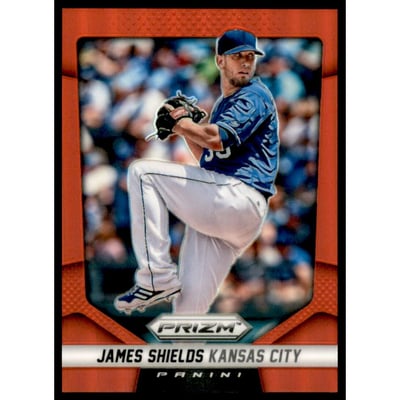 2014 Panini Prizm Prizms Red #127 James Shields