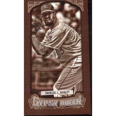 2014 Topps Gypsy Queen Mini Sepia #283 James Shields