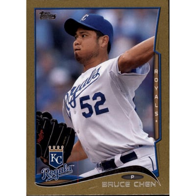 2014 Topps Mini Gold #151 Bruce Chen