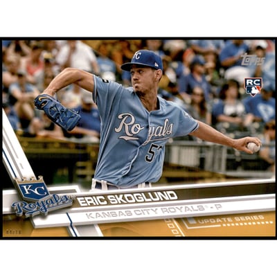 2017 Topps Update 5x7 Gold #US19 Eric Skoglund