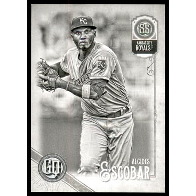 2018 Topps Gypsy Queen Black and White #273 Alcides Escobar