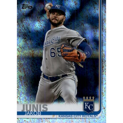 2019 Topps Factory Set Sparkle Foil #252 Jakob Junis