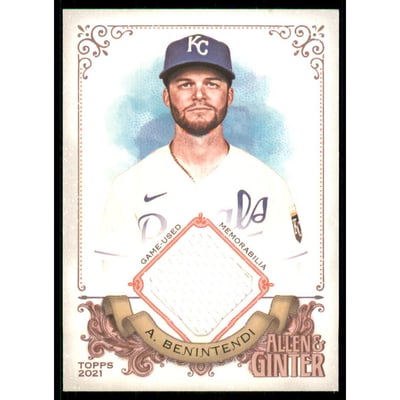 2021 Topps Allen and Ginter Relics #AGAABE Andrew Benintendi