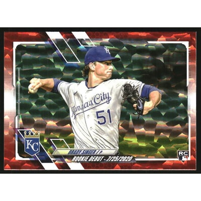 2021 Topps Update Orange Foilboard #US222 Brady Singer