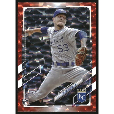 2021 Topps Update Orange Foilboard #US81 Tyler Zuber