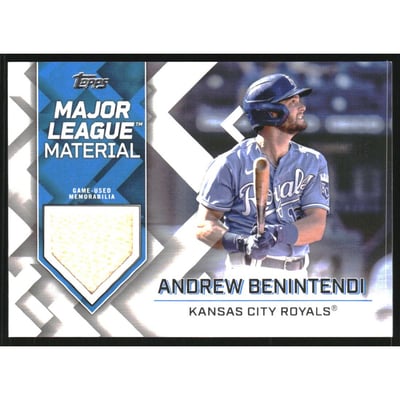 2022 Topps Major League Materials #MLMABE Andrew Benintendi S2