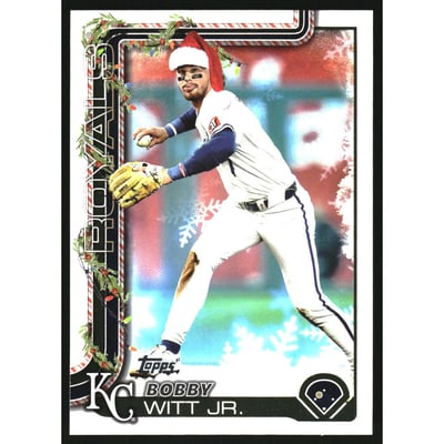 2025 Topps Holiday Short Prints #H100 Bobby Witt Jr.