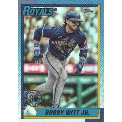 2025 Topps Update '90 Topps #U9031 Bobby Witt Jr.