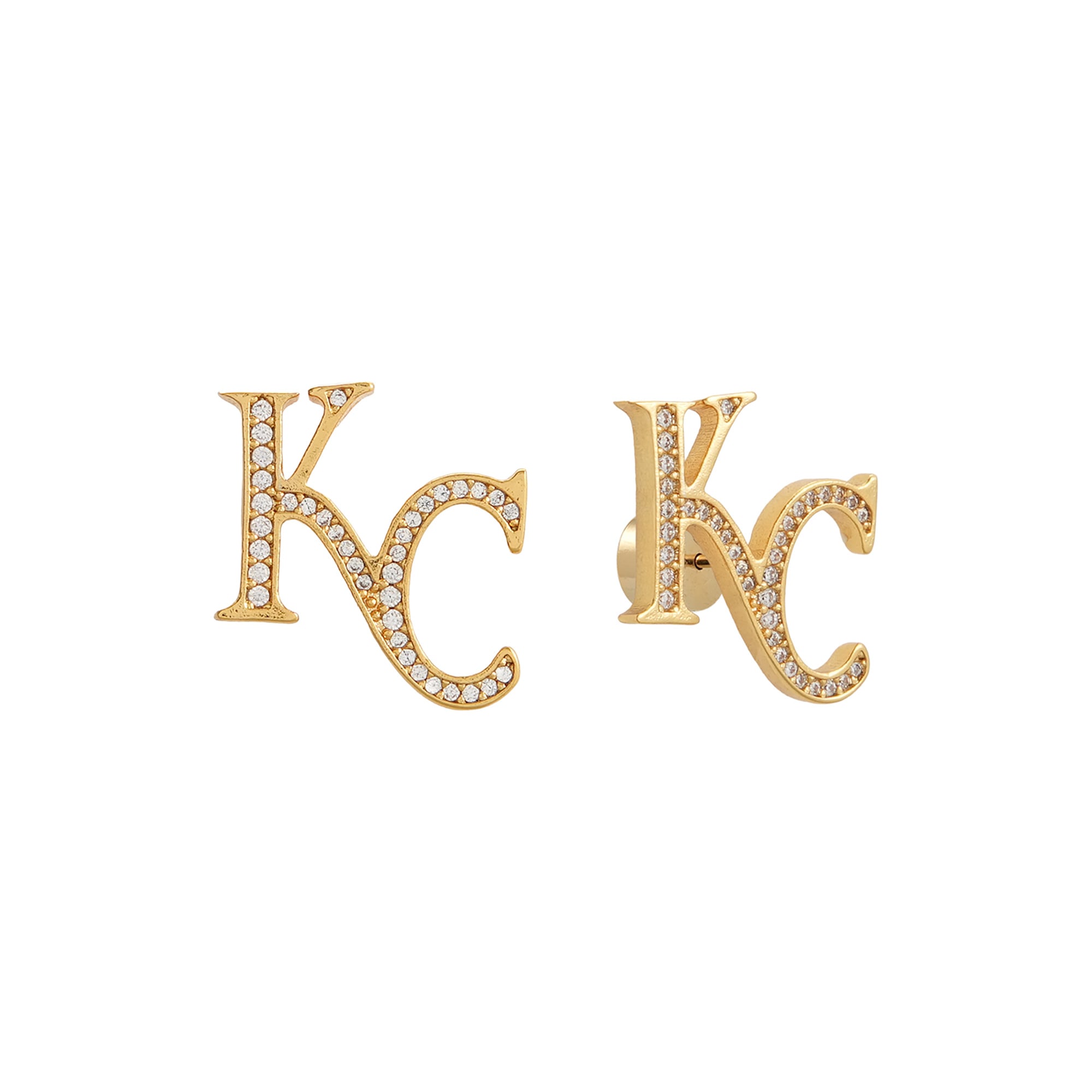 by Jill Martin Kansas City Royals Glam Day Post Back Earrings