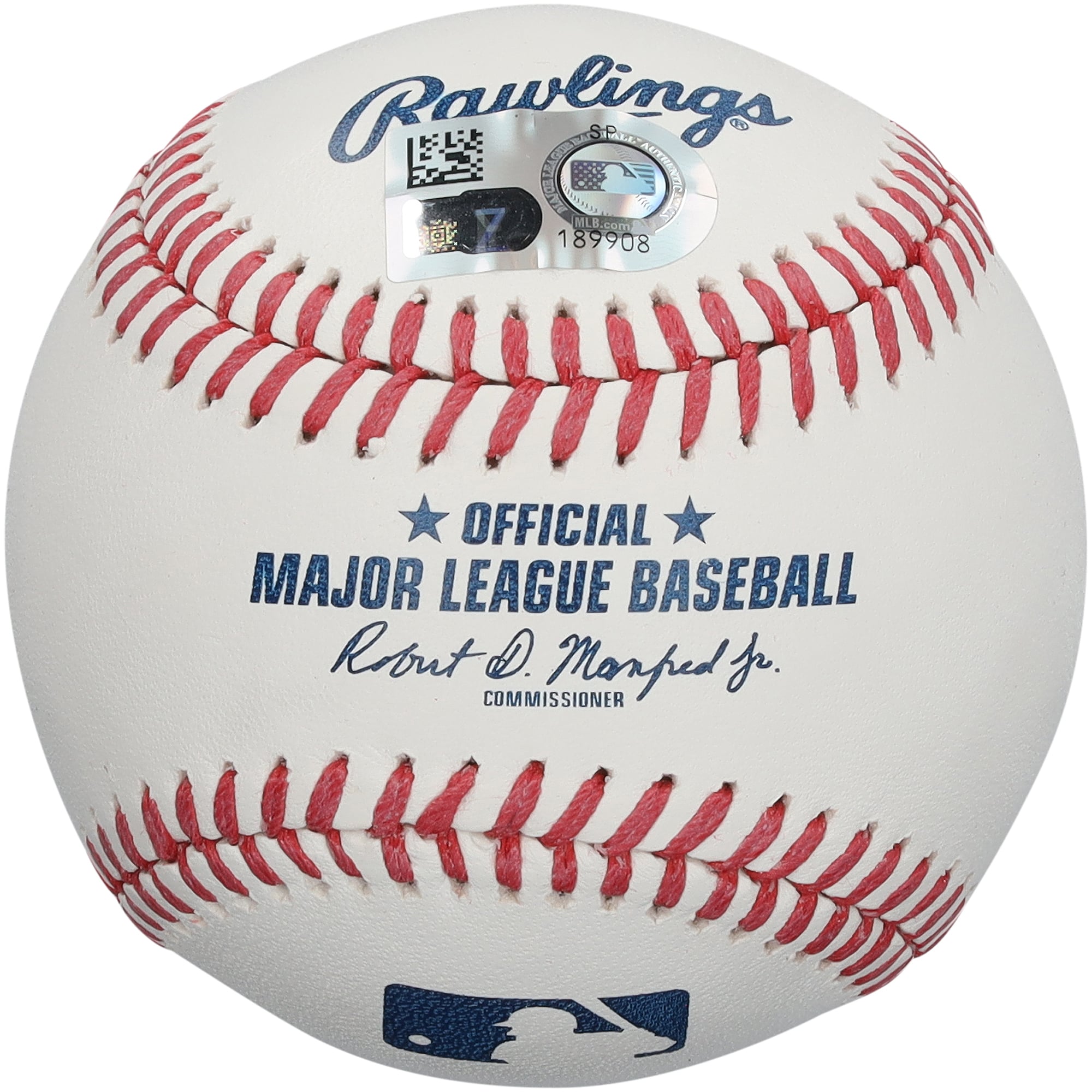 Balle de baseball autographiée par Carter Jensen des Royals de Kansas City