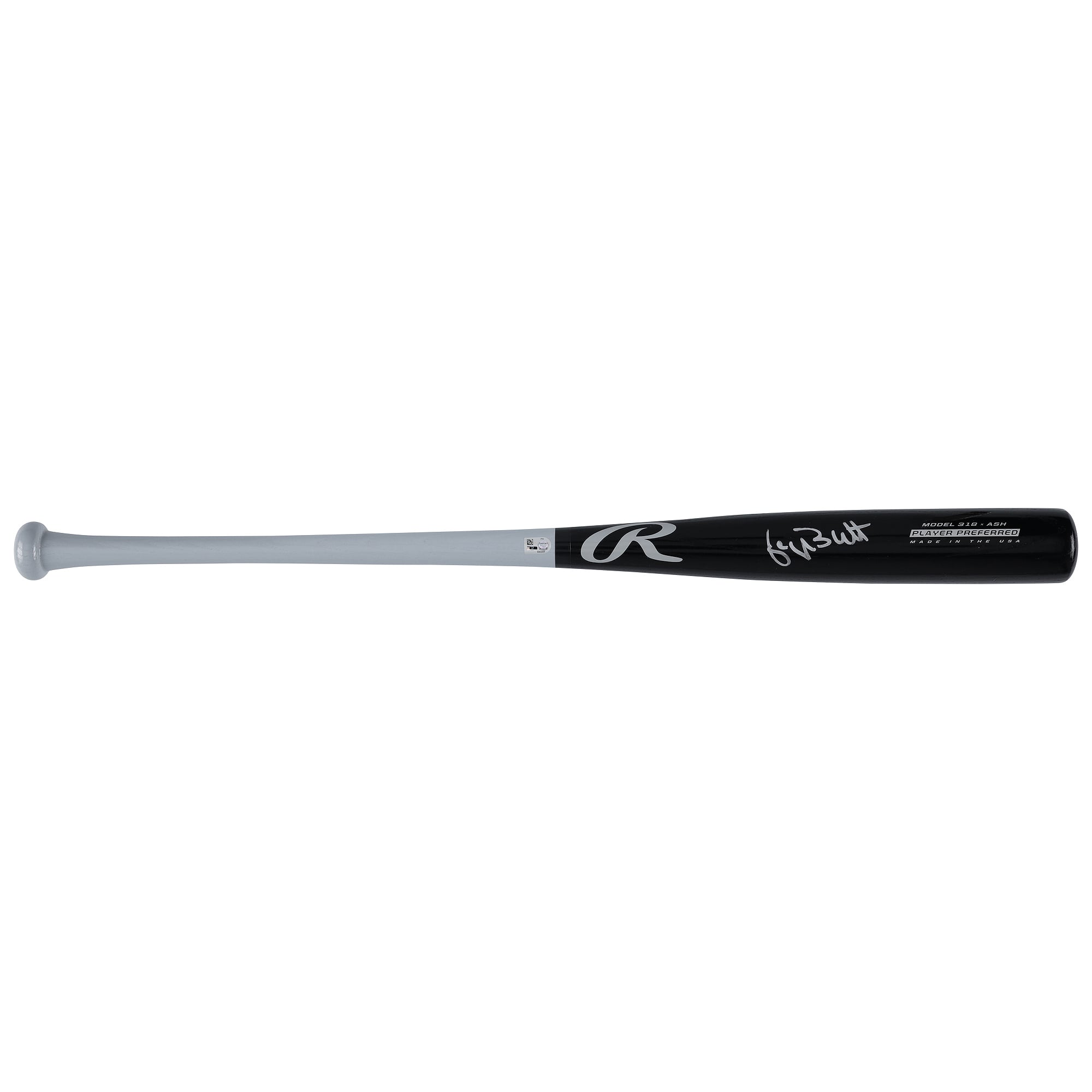 George Brett Kansas City Royals Autographed Black Rawlings Player Preferred Bat