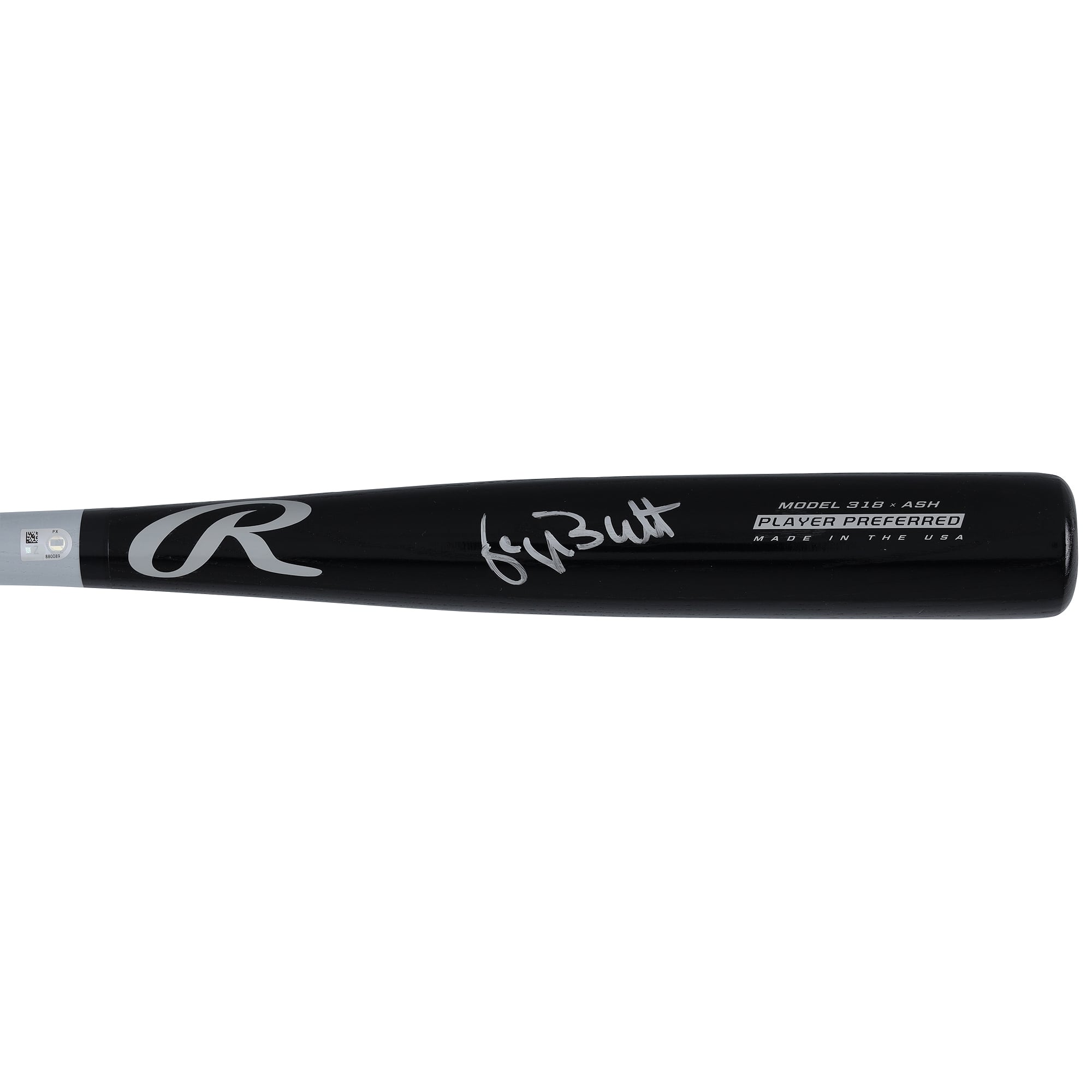 George Brett Kansas City Royals Autographed Black Rawlings Player Preferred Bat