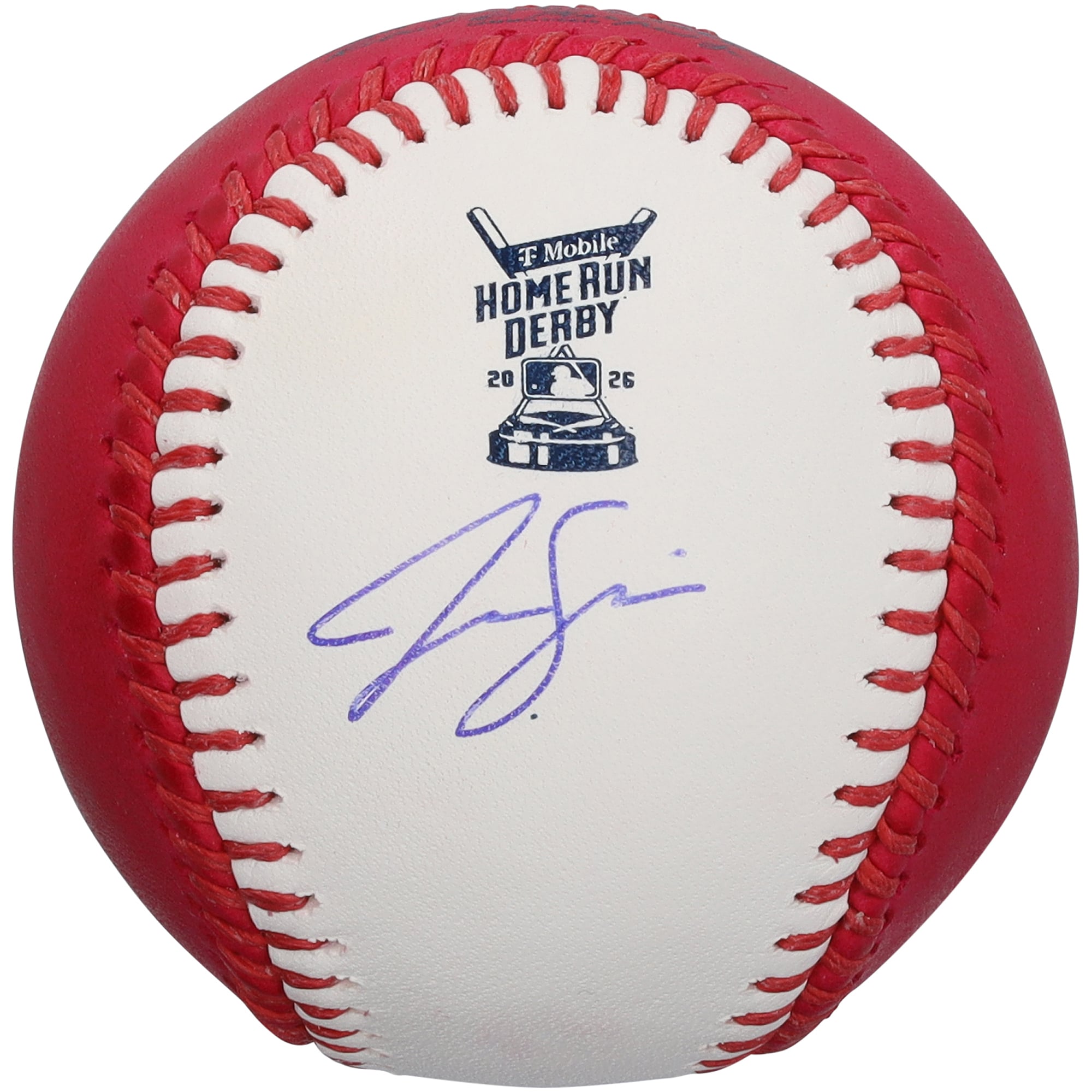 Balle de baseball Moneyball 2026 du Home Run Derby de la MLB, autographiée par Jac Caglianone des Royals de Kansas City