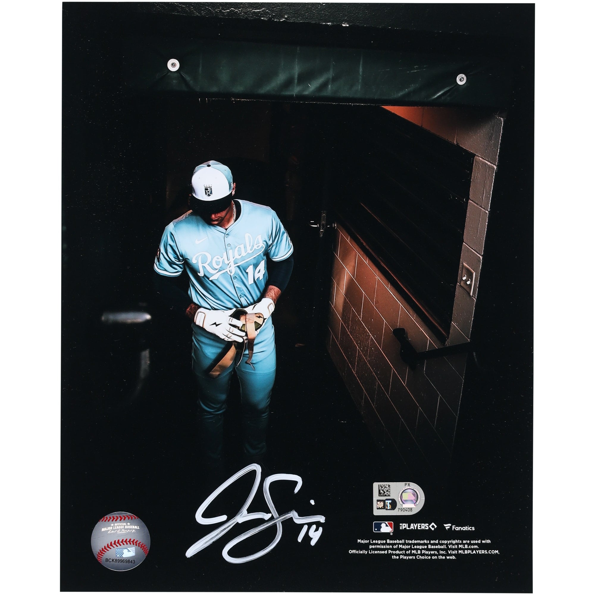 Jac Caglianone Kansas City Royals Autographed 8" x 10" MLB Debut Photograph