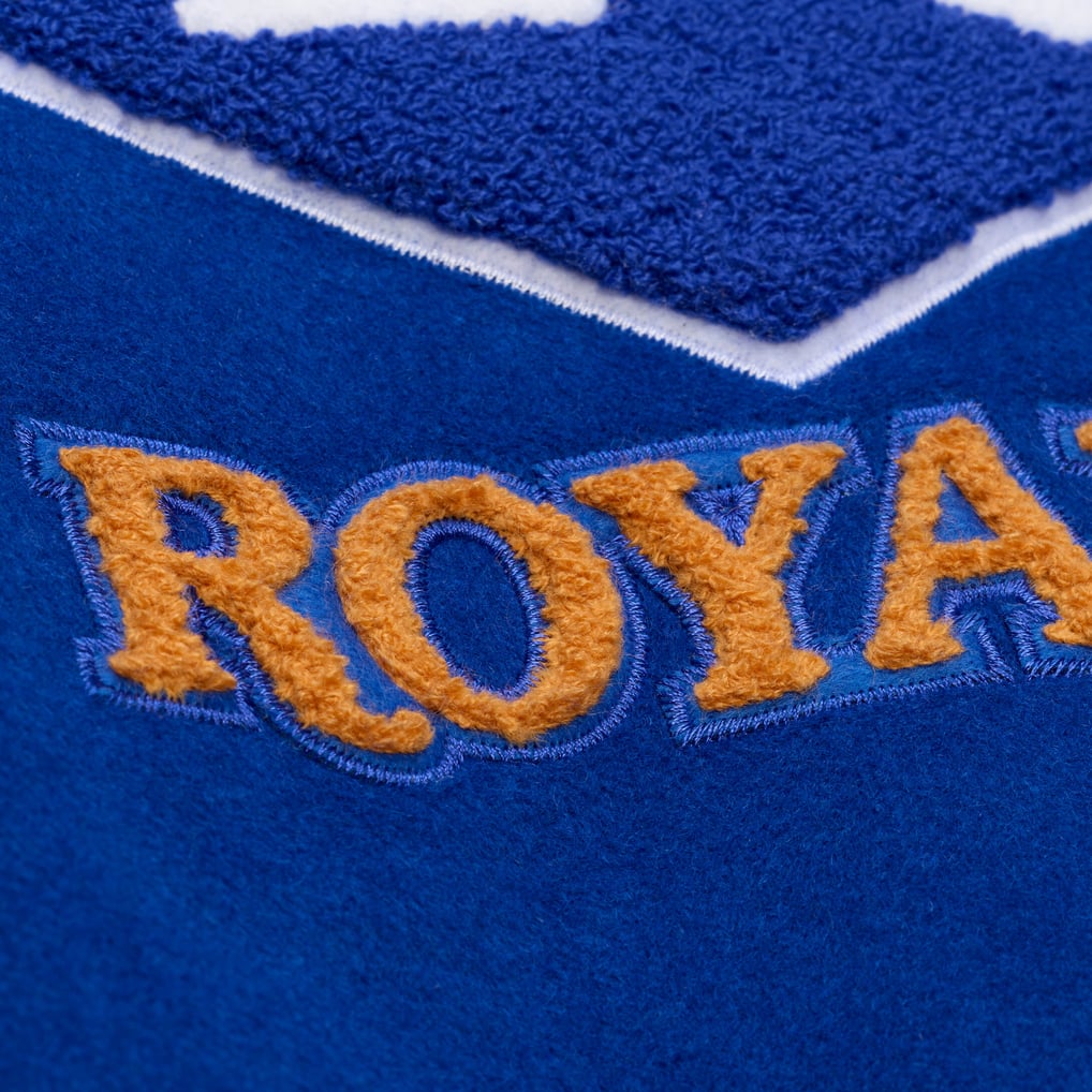 Kansas City Royals Royal/White Off Day Varsity Full-Snap Jacket