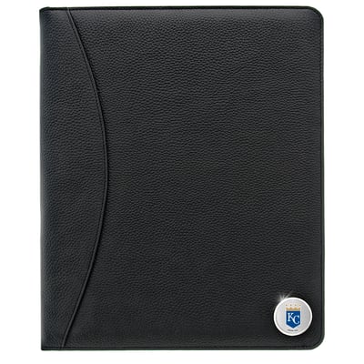 Kansas City Royals Zippered Leather Portfolio