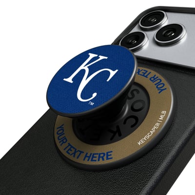 Kansas City Royals Keyscaper Personalized PopSockets Magnetic Phone Grip & Stand