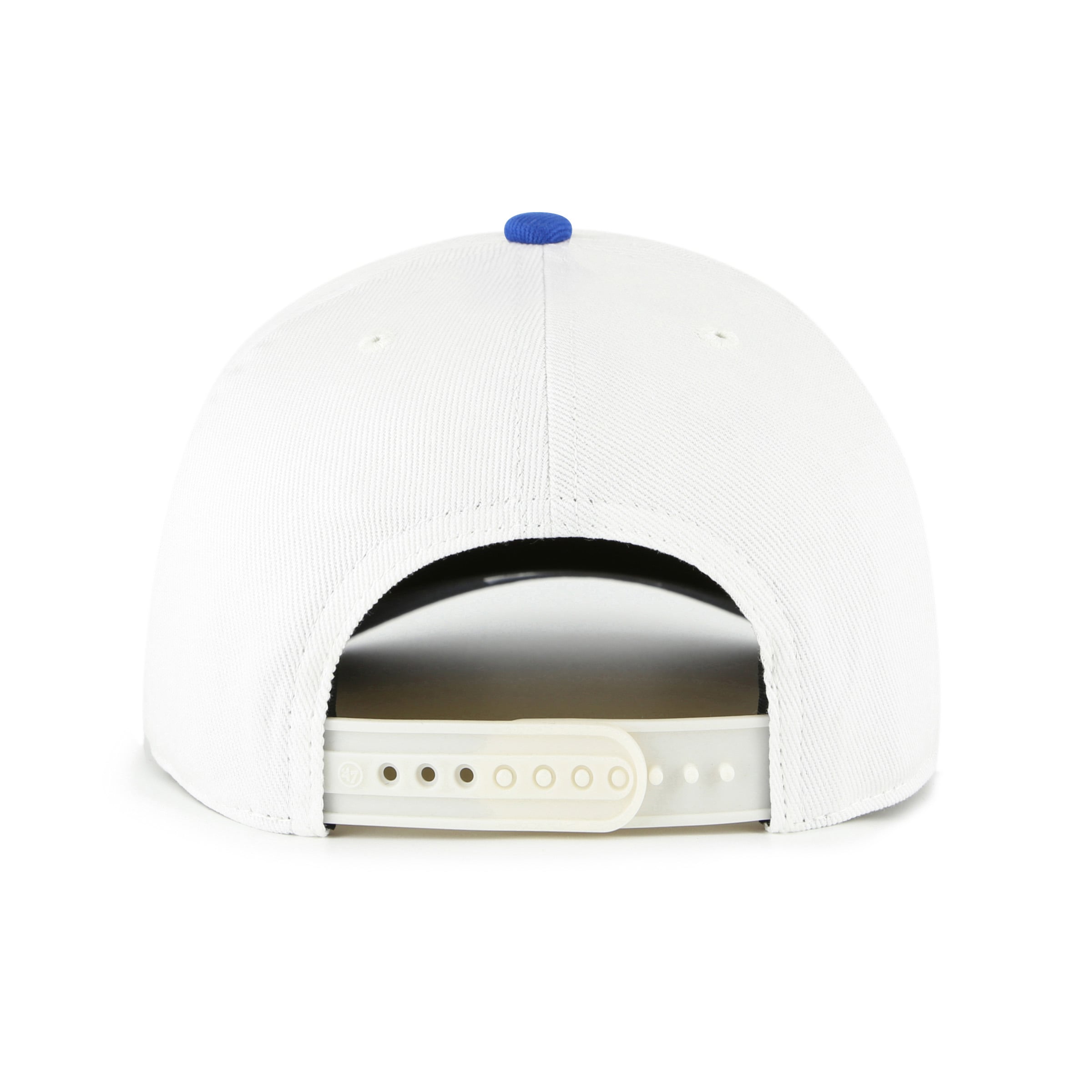 Men's '47 White/Royal Kansas City Royals Enfield Hitch Adjustable Hat