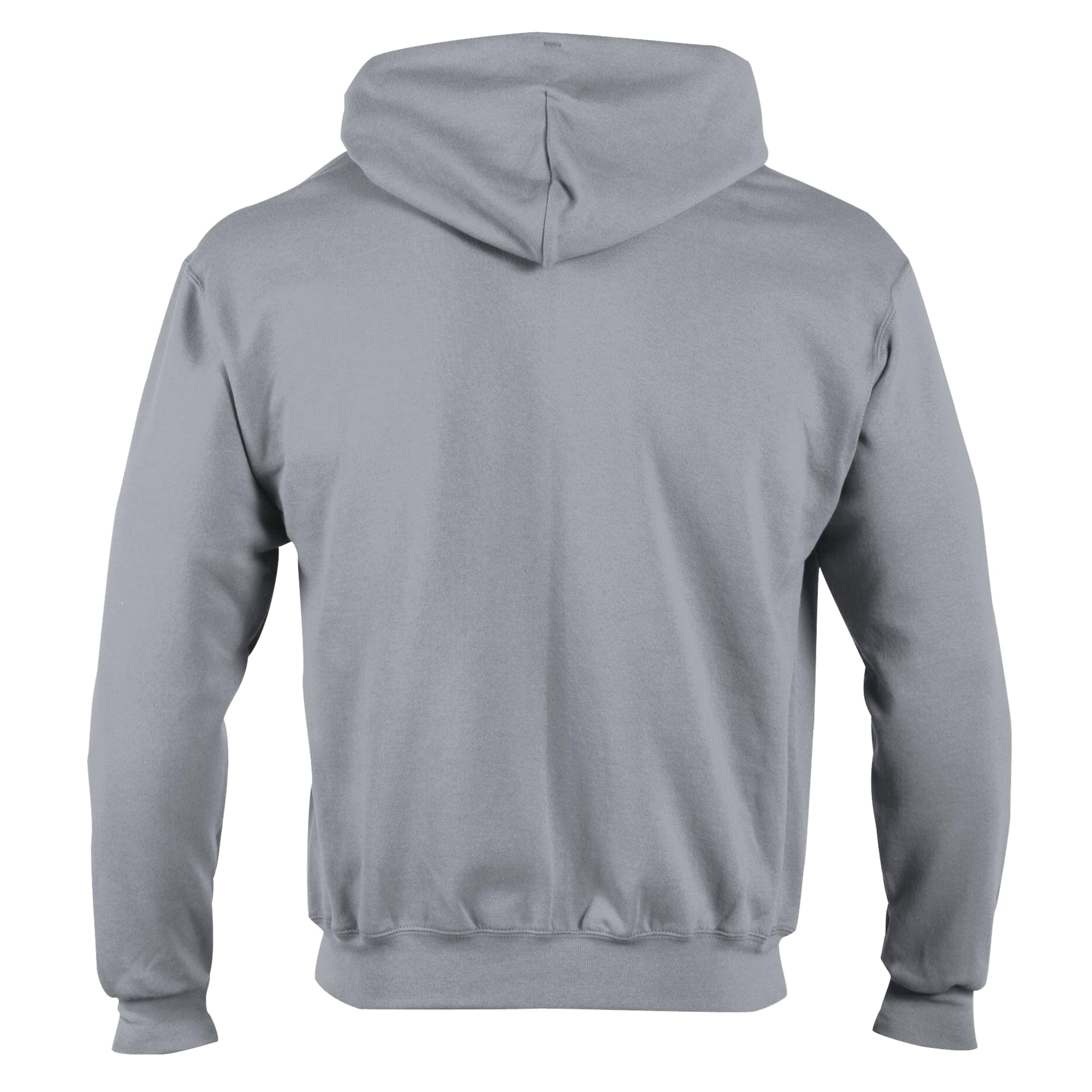 Men's Champion Heather Gray Kansas City Royals Powerblend Full-Zip Hoodie