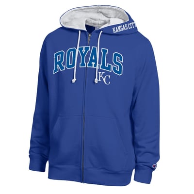  Kansas City Royals Champion Fleece Full-Zip Hoodie - Royal