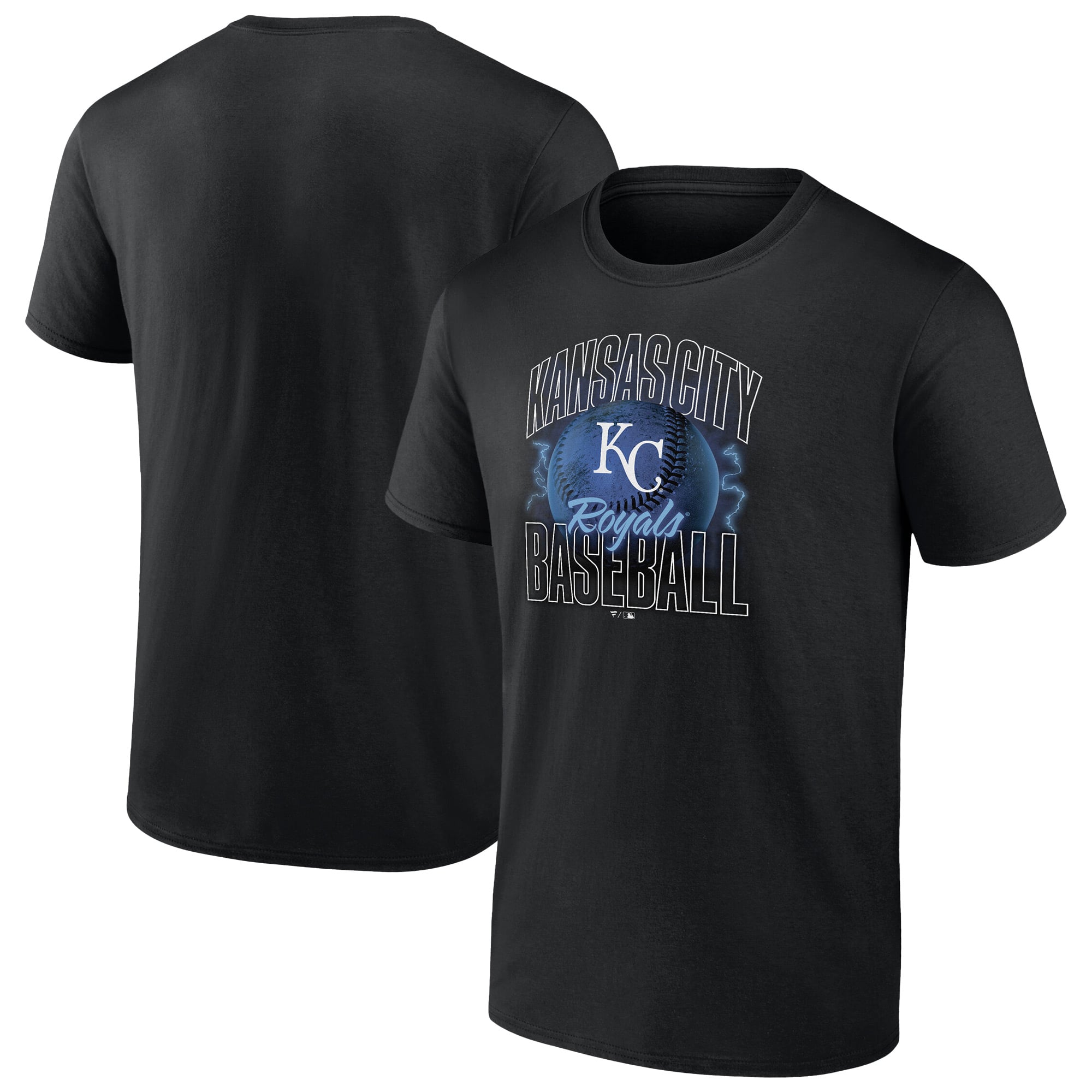 Men's Fanatics Black Kansas City Royals Match Up T-Shirt