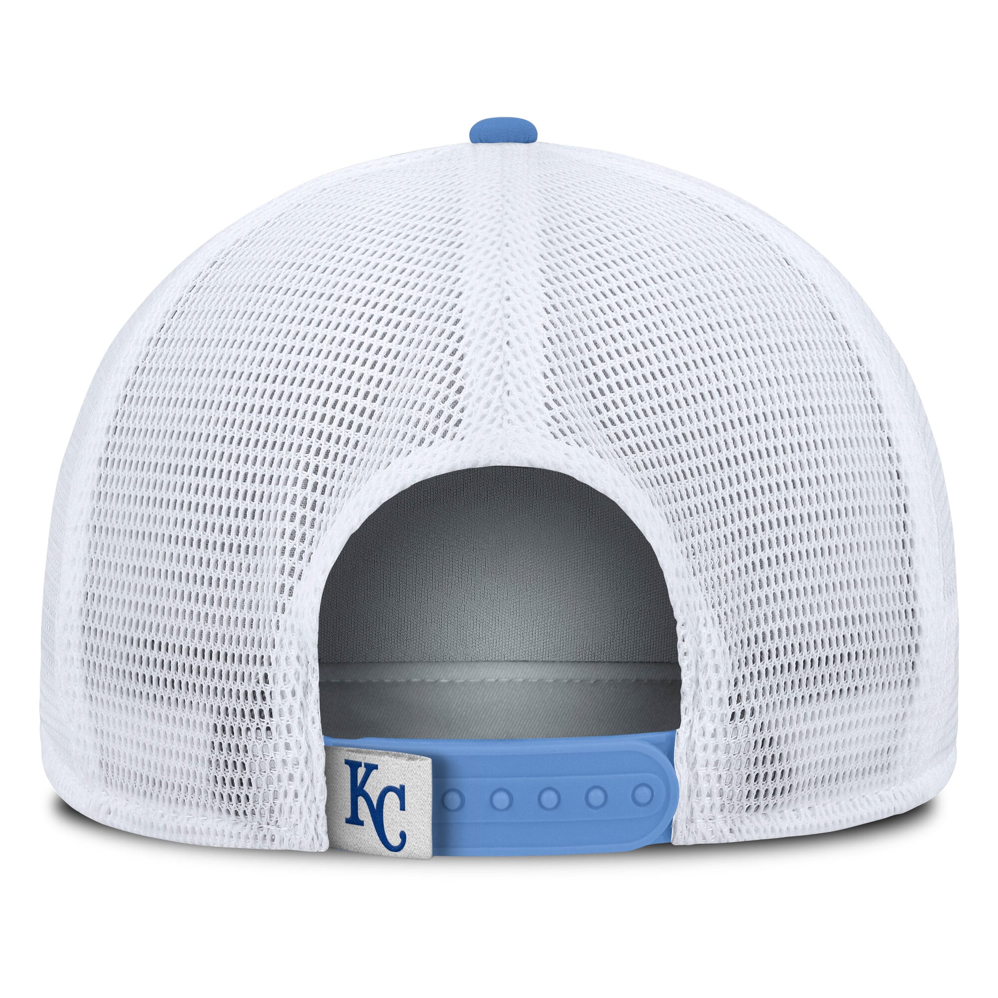 Men's Fanatics Light Blue/White Kansas City Royals Recall Snapback Hat