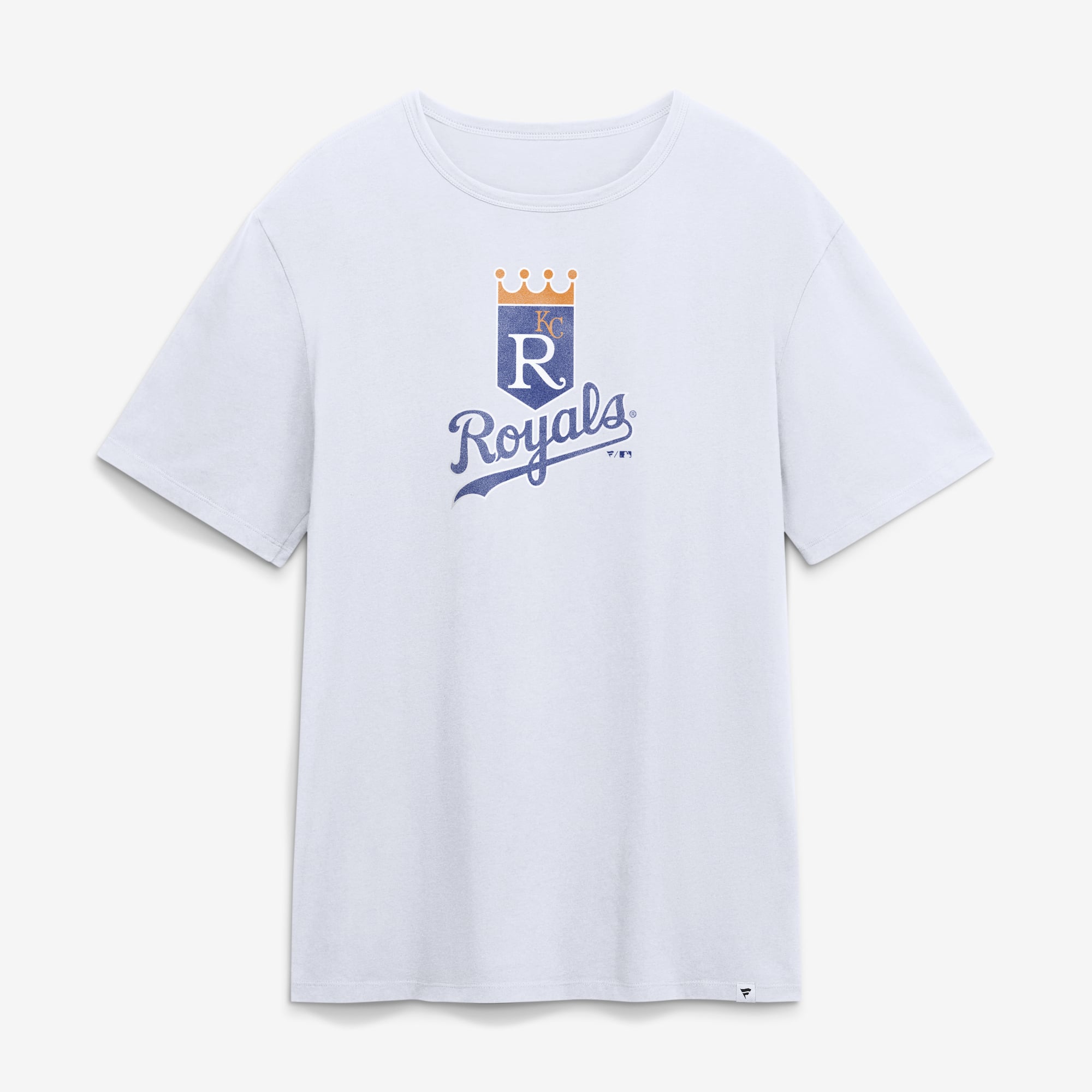 Men's Fanatics White Kansas City Royals Vintage Logo Legacy T-Shirt