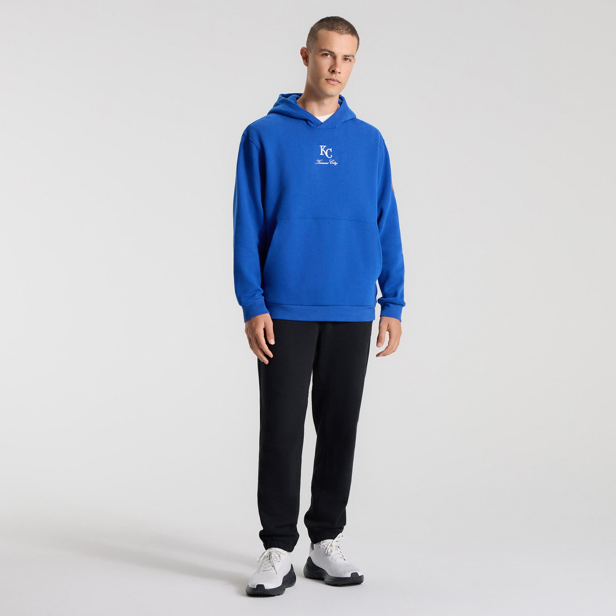 Sweat à capuche Steady State bleu cyber pour homme de lululemon Kansas City Royals