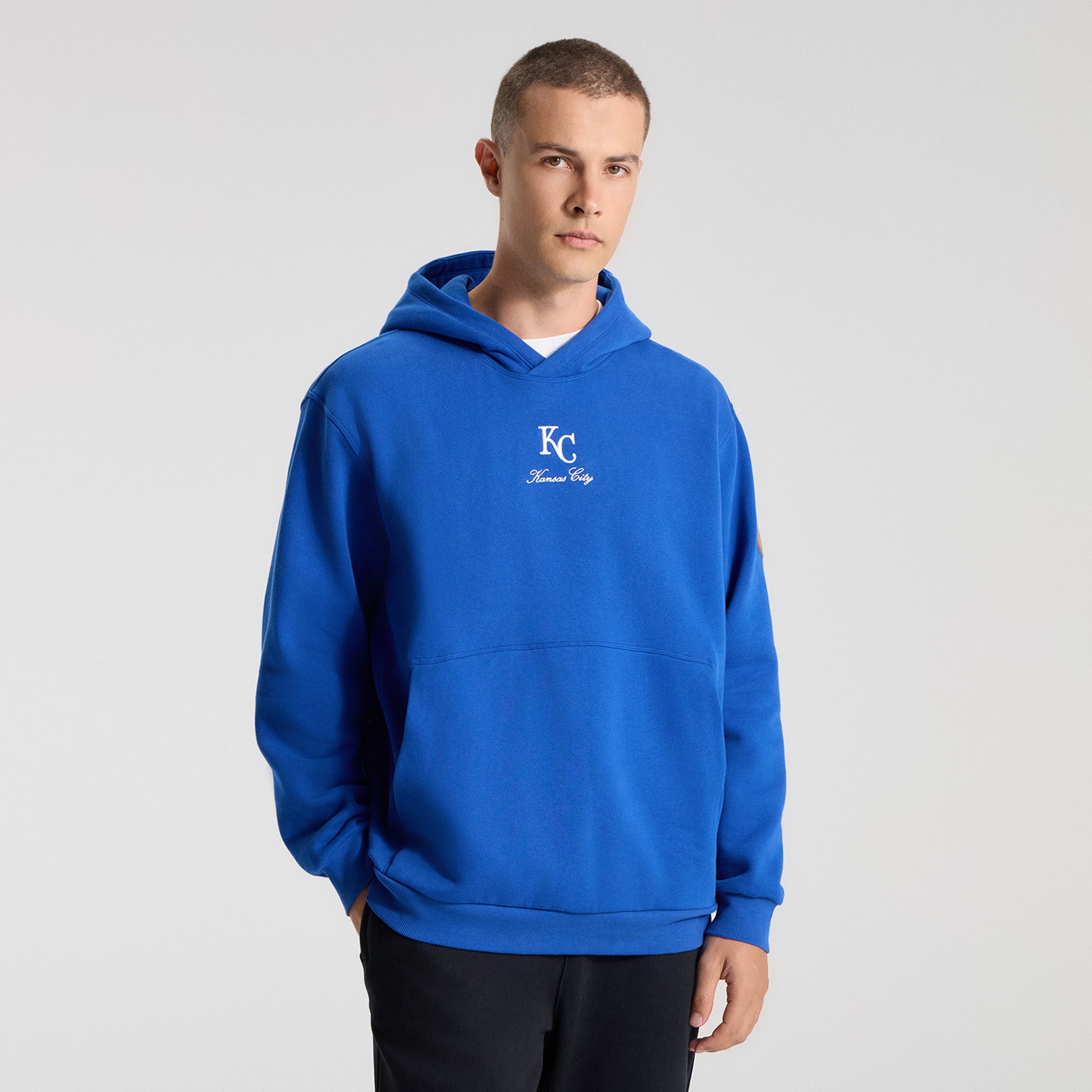 Men's lululemon Cyber Blue Kansas City Royals Steady State Hoodie
